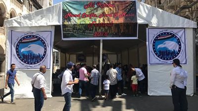 صور.. مستقبل وطن ينظم احتفالية كبرى لعرض المنتجات اليدوية في مصر الجديدة