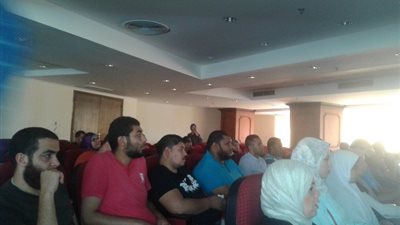 صور.. بدء انطلاق ندوة تنمية الصادرات في دمياط 