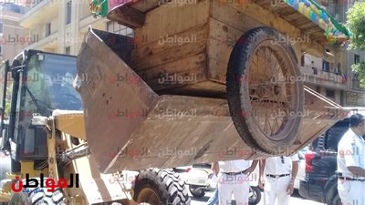 صور.. حملة موسعة لشرطة القاهرة تستهدف شوارع وسط البلد