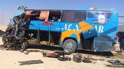 ارتفاع حصيلة ضحايا أتوبيس مطروح إلى 6 وفيات و27 مصابًا