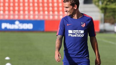جريزمان ينتظم في تدريبات أتلتيكو مدريد