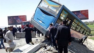 انقلاب أتوبيس مدينة نصر .. ننشر أسماء وبيانات المصابين الـ16