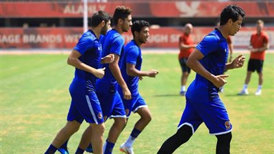 الغائبون عن مباراة المصري يتدربون في 