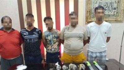 سقوط مسجل خطر و4 عاطلين قبل ترويجهم  مخدر الفودو في السلام