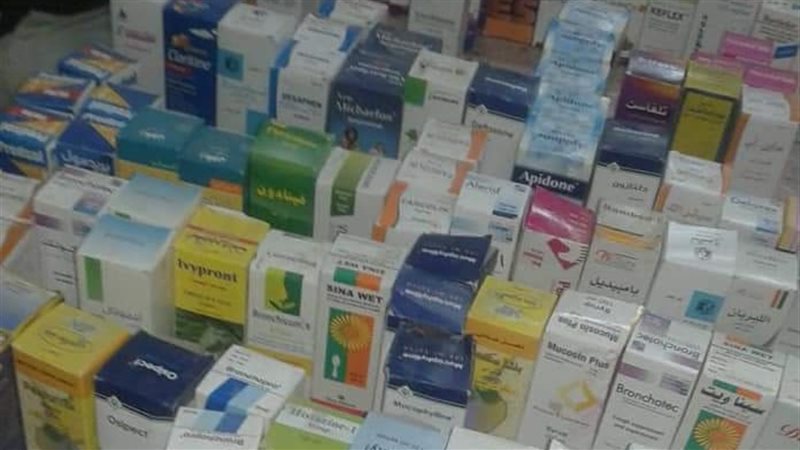 ضبط صيدلية-بني سويف