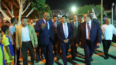 صور.. التفاصيل الكاملة لزيارة وزير الشباب والرياضة لمحافظة الفيوم