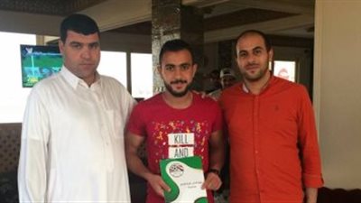 عزت جمال يسجل أول أهداف المظاليم 2018/2019 