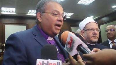 رئيس الطائفة الإنجيلية: مفتي الجمهورية ليس فقط للمسلمين