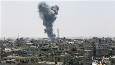 قصف جوي إسرائيلي على مدينة غزة