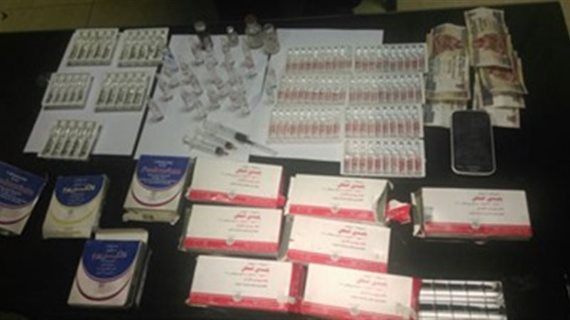 مواد مخدرة ومبلغ