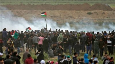 الصحة: استشهاد مسعف فلسطيني وإصابة 84 شخصا في تظاهرات شرق قطاع غزة