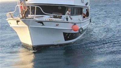 نجاة 30 سائح ألمانى من الغرق أثناء رحلة بحرية بالغردقة