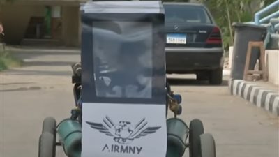 فيديو .. طلاب مصريين يبتكرون سيارة تعمل بالهواء 