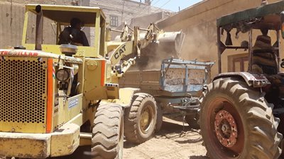 رفع 180 طن قمامة ومخلفات الصلبة في حملات نظافة ناحية مركز البلينا