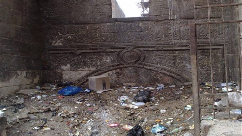قمامة في قايتباي