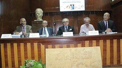 صور.. افتتاح مؤتمر العامية المصرية بـ اتحاد كتاب مصر