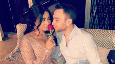  صور رومانسية لا تفوتك بين شيرين وحسام حبيب 