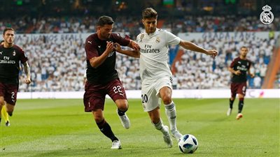 ريال مدريد بطل لكأس سانتياجو برنابيو الودية على حساب ميلان الإيطالى