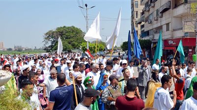 محافظ القليوبية يشارك الشباب في الاحتفال بـ اليوم العالمى للشباب 2018