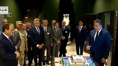 بث مباشر.. افتتاح الرئيس السيسي متحف سوهاج القومي 