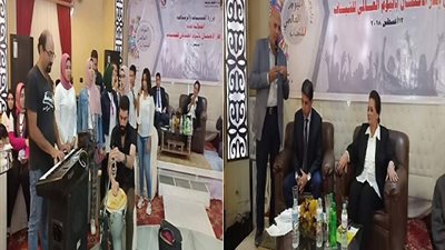 صور.. محافظ البحيرة تشهد الاحتفال باليوم العالمي للشباب