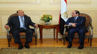 عاجل.. الرئيس السيسي يلتقي نظيره اليمني في قصر الاتحادية