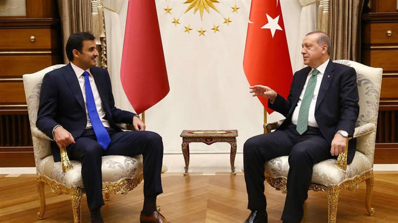 اردوغان وتميم
