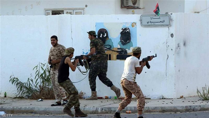 إطلاق نار في ليبيا
