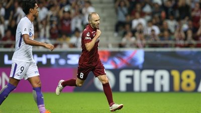 فيديو .. إنيستا يسجل ثاني أهدافه في الدوري الياباني