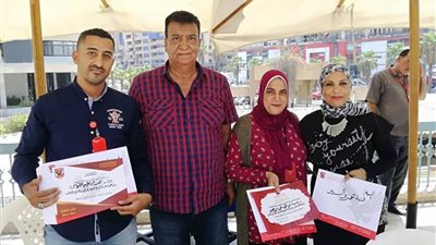 صور.. تكريم العامل والموظف المثاليين بفرع النادي بمدينة نصر