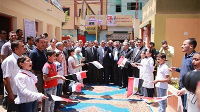 صور.. محافظ كفرالشيخ يفتتح مدرسة الرافعي الابتدائية الجديدة بدسوق