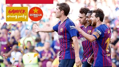 برشلونة يتوج بكأس خون جامبر بـ ثلاثية فى شباك بوكا جونيور