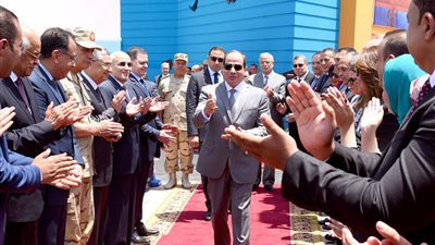 السيسي في أسبوع.. الرئيس يوثق ماضي وحاضر ومستقبل الدولة المصرية
