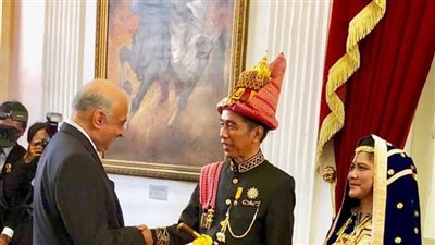 السفير المصري في جاكرتا يشارك في احتفالات العيد القومي الإندونيسي