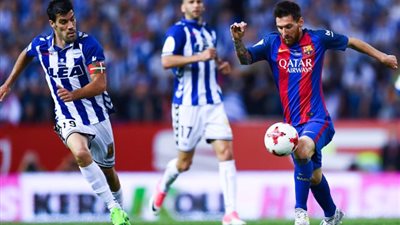 انفوجراف.. تاريخ مواجهات برشلونه ضد الافيس علي الكامب نو