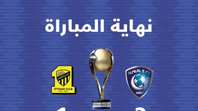 الهلال يتوج بـ لقب كأس السوبر السعودى على حساب الاتحاد