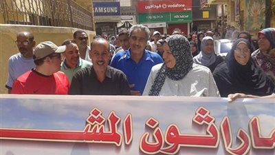 انطلاق ماراثون الجري بمدينة السنبلاوين لحث الشباب على ممارسة الرياضة