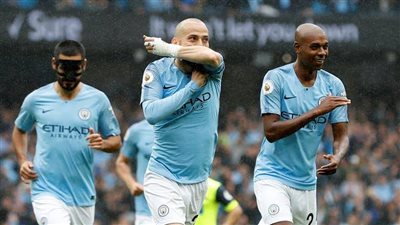 ديفيد سيلفا يضيف الهدف الرابع لـ مانشتسر سيتي أمام هدرسفيلد