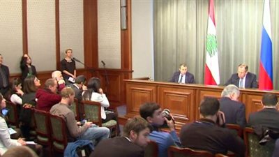 وزير الخارجية اللبناني: نؤيد المبادرة الروسية بـ عودة اللاجئين