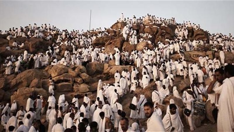 الحجاج على عرفة 