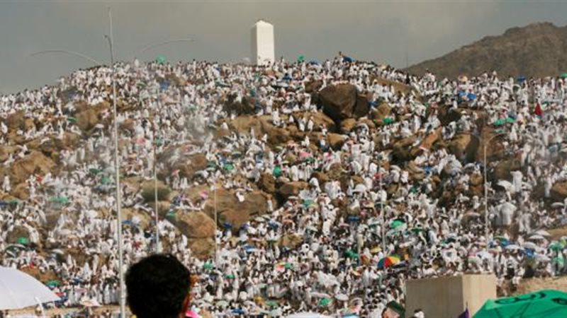 الحجاج على جبل عرفات