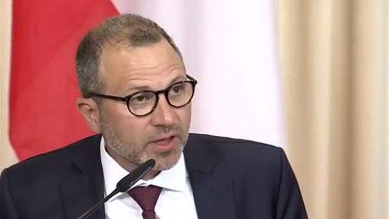 وزير الخارجية اللبناني