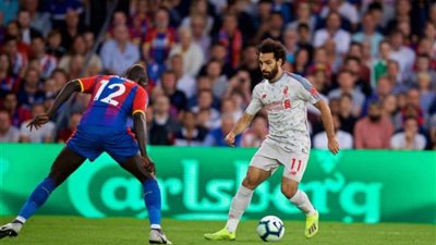 صلاح يقود ليفربول لـ التقدم على كريستال بالاس