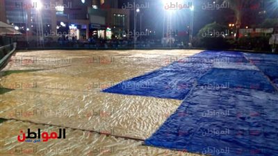 صور.. تجهيزات مساجد نادي سموحة لـ صلاة العيد