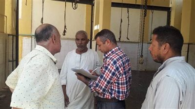 رئيس مركز العدوة يتابع مستوى الخدمات العامة في أول أيام عيد الأضحى 2018