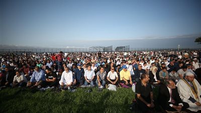 صور.. صلاة عيد الأضحى المبارك 2018 في مدينة نيويورك الأمريكية
