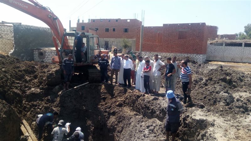 صيانة محطة مياه طامية