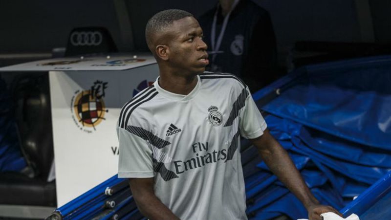 نجم ريال مدريد فينسيوس