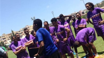 تحرير أسوان يواصل تدريباته استعدادًا للفيوم 