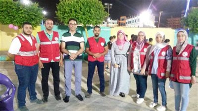 مدير الأزمات بالهلال الأحمر ببني سويف: تم الدفع بـ المتطوعين لتأمين إحتفالات عيد الأضحى